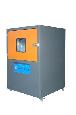 Lithium Battery Flammability Test Machine With PLC Touch Screen Flame Height 38mm