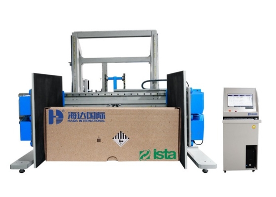 PLC Control Package Testing Equipment , Carton Clamp Force Testing Machine
