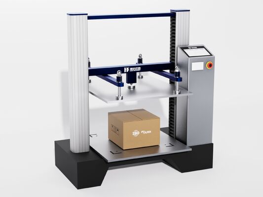 LCD Display Box Compression Testing Machine With Windows 7 Control System Package Testing Equipment