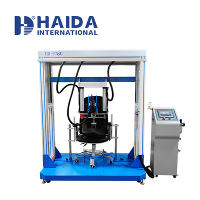 LCD Counter Electronic Furniture Testing Machines , Office Chair Back Durability Tester