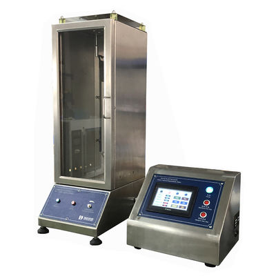 قیمت خوب تجهیزات آزمایش قابل احتراق تست کننده شعله عمودی برای منسوجات برای مقاومت بعد از شعله و گرایش به طول شعله آنلاین