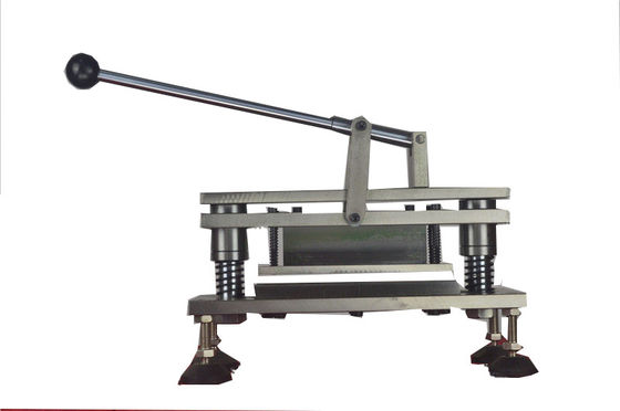 قیمت خوب Electronic Paper Testing Equipments , Paper Ring Crush Sample Cutter With Precise Blade آنلاین