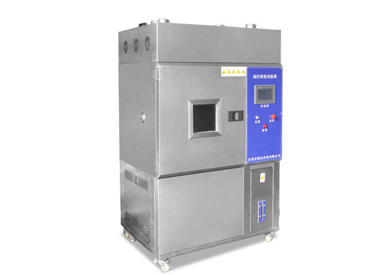 قیمت خوب Environmental Xenon Weathering Test Chamber Equipment With LCD Touch Screen آنلاین