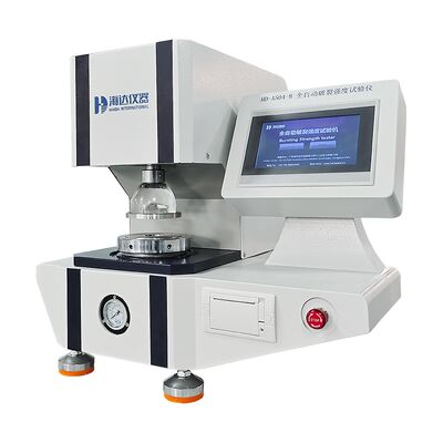 قیمت خوب دستگاه تست مقاومت ترکیدگی کاغذ و مقوا ISO دستگاه تست فشار ترکیدگی مواد کاغذ راه راه آنلاین